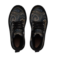 Load image into Gallery viewer, "Camo-swirls" Men's Canvas Boots