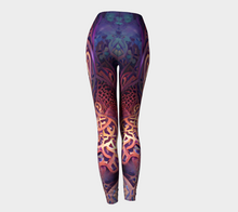 Load image into Gallery viewer, Abstract calligraphy leggings