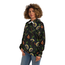 Load image into Gallery viewer, Persian Florals (noir) Hoodie