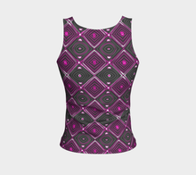 Load image into Gallery viewer, Grey and Magenta Symmetry