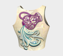 Load image into Gallery viewer, Aquarius crop top