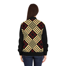 Load image into Gallery viewer, Lattice Women's Bomber Jacket