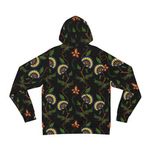 Load image into Gallery viewer, Persian Florals (noir) Hoodie