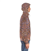 Load image into Gallery viewer, Carved Wood Men's Full-Zip Hoodie