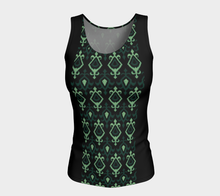 Load image into Gallery viewer, Green and black ikkat