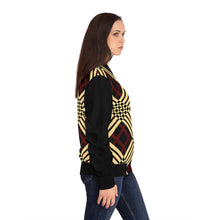 Load image into Gallery viewer, Lattice Women's Bomber Jacket
