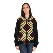 Load image into Gallery viewer, Lattice Women's Bomber Jacket