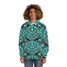 Load image into Gallery viewer, Turquoise mandala Hoodie