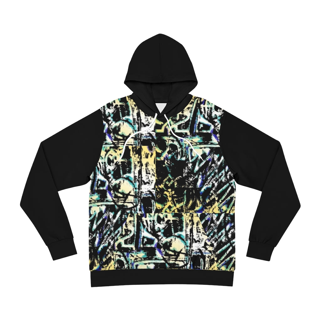 EMBROIDERED BRICK ALLEY-WALL GRAFFITI HOODIE – MENACE