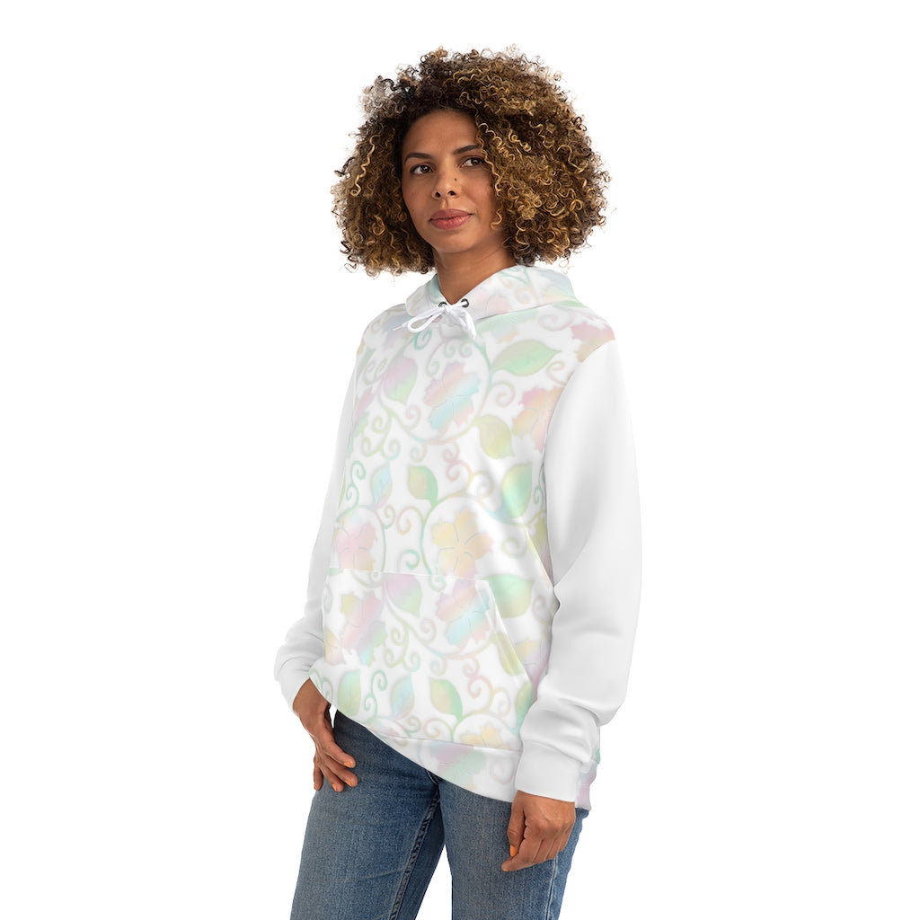 Pastel Blooms  Fashion Hoodie