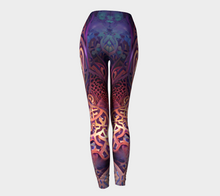 Load image into Gallery viewer, Abstract calligraphy leggings
