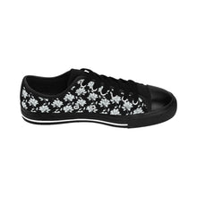 Load image into Gallery viewer, White Blossoms Women&#39;s Sneakers
