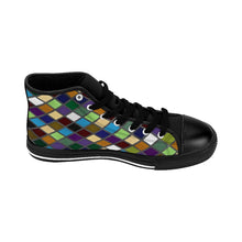 Load image into Gallery viewer, “The Harlequin &quot; Women&#39;s High-top Sneakers
