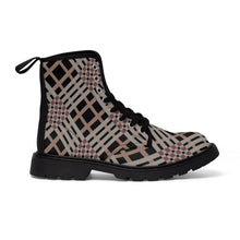 Load image into Gallery viewer, Women&#39;s Lattice Canvas Boots
