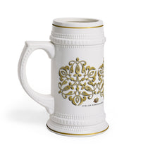 Load image into Gallery viewer, Gold Filigree Stein Mug
