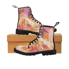 Charger l&#39;image dans la galerie, &quot;Les Papillons&quot; Women&#39;s Canvas Boots
