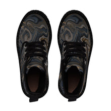 Load image into Gallery viewer, &quot;Camo-Swirls&quot; Women&#39;s Canvas Boots
