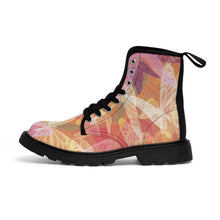 Charger l&#39;image dans la galerie, &quot;Les Papillons&quot; Women&#39;s Canvas Boots
