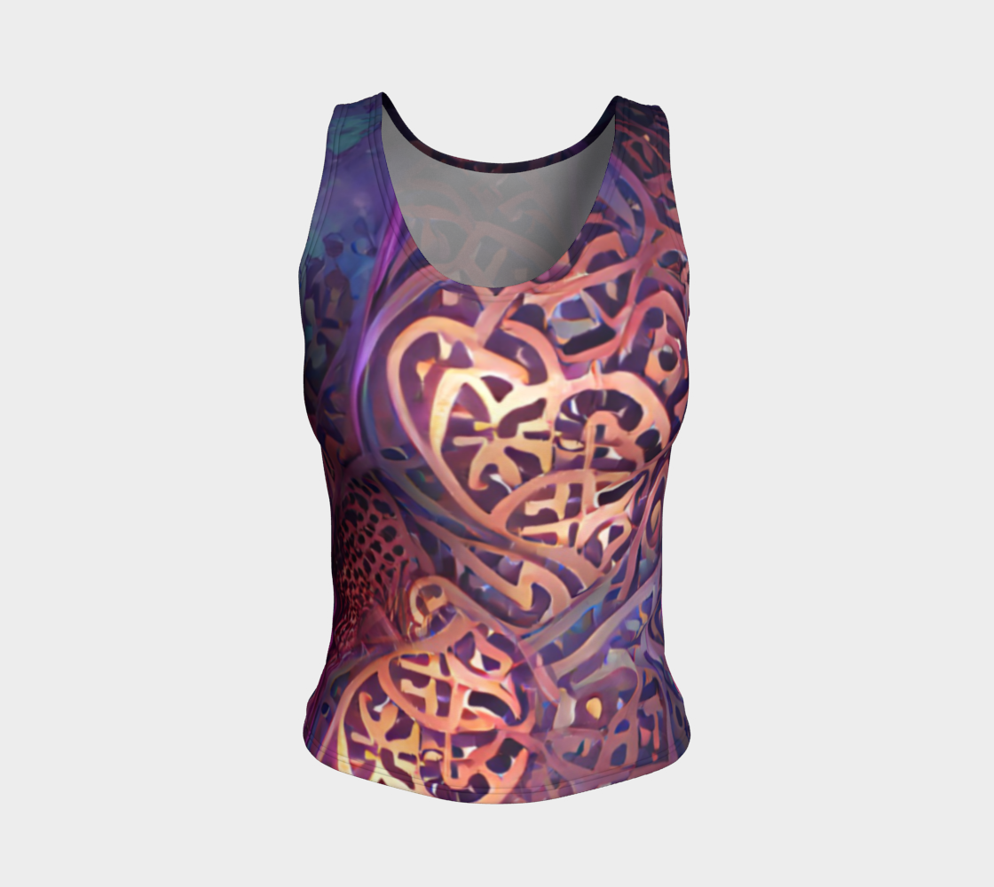 Abstract Calligraphy tank (regular)