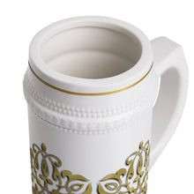 Load image into Gallery viewer, Gold Filigree Stein Mug
