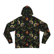 Load image into Gallery viewer, Persian Florals (noir) Hoodie
