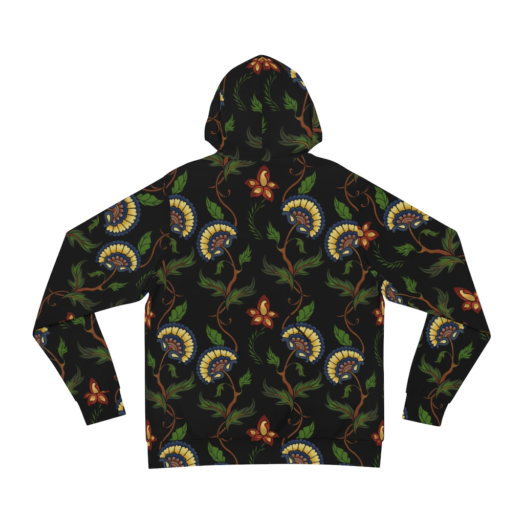 Persian Florals (noir) Hoodie