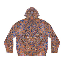 Charger l&#39;image dans la galerie, Carved Wood Men&#39;s Full-Zip Hoodie
