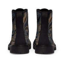 Load image into Gallery viewer, &quot;Camo-Swirls&quot; Women&#39;s Canvas Boots
