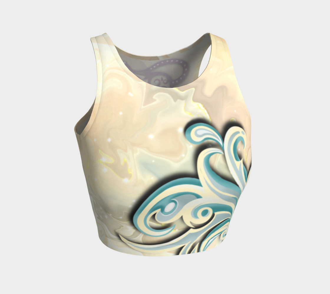 Aquarius crop top