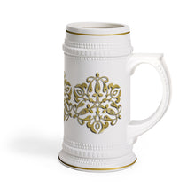 Load image into Gallery viewer, Gold Filigree Stein Mug
