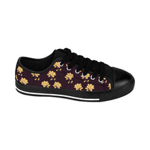 Charger l&#39;image dans la galerie, Chocolate and butterscotch blossoms Women&#39;s Sneakers
