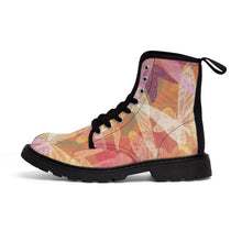 Charger l&#39;image dans la galerie, &quot;Les Papillons&quot; Women&#39;s Canvas Boots
