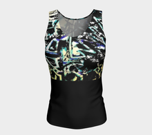 Load image into Gallery viewer, GRAFFITI-ESQUE long tank top
