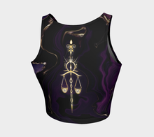 Load image into Gallery viewer, Dark Libra crop top
