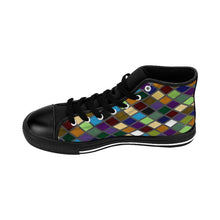 Load image into Gallery viewer, “The Harlequin &quot; Women&#39;s High-top Sneakers
