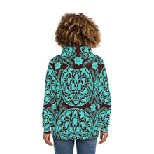 Load image into Gallery viewer, Turquoise mandala Hoodie
